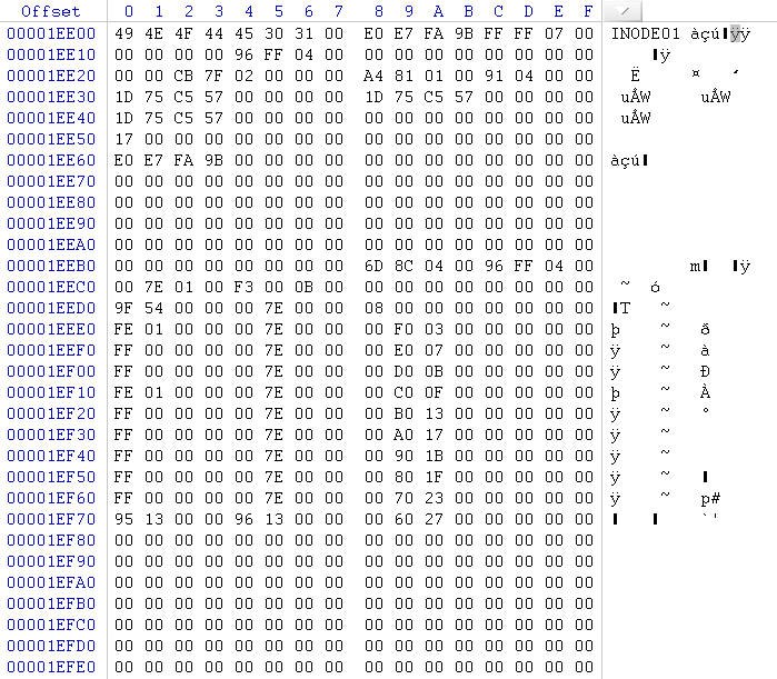 北京北亚数据恢复中心linux文件系统误装入到Ocfs2文件系统案例分享